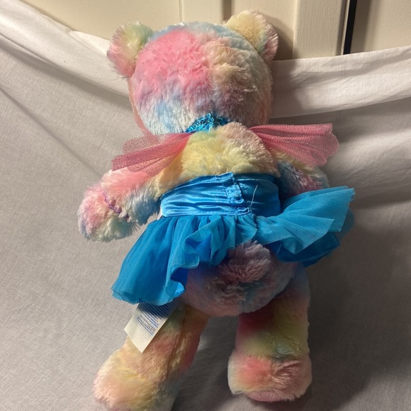 Build-A-Bear , PASTEL Bear Fairy Friend magic wand sound, - Picture 3 of 6